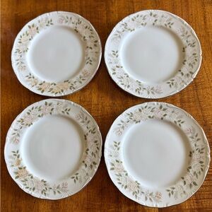 Sheffield Fine China Bread & Butter Plates 6 1/4” Japan 501 Classic - Set of 4